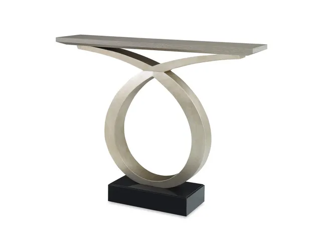 Loophole Console Table - Silver