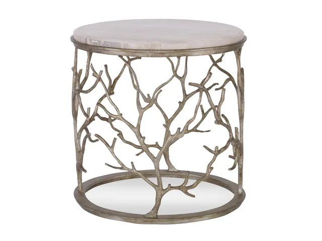Branch Round End Table