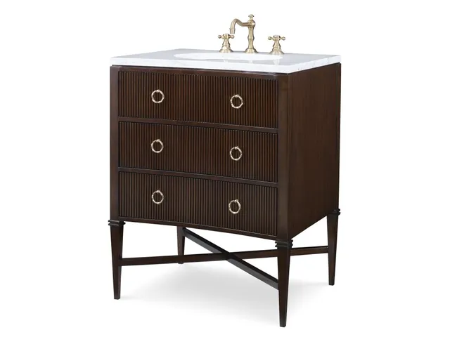 Reeded Sink Chest