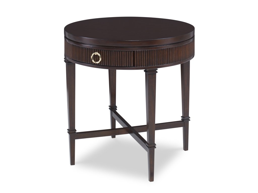 Reeded Side Table - Round - main image