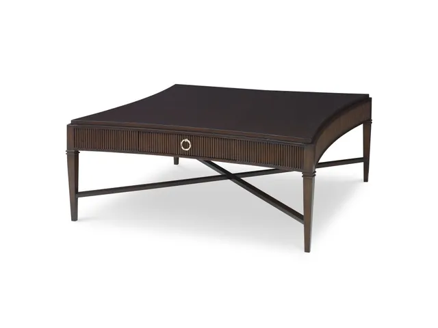Reeded Cocktail Table