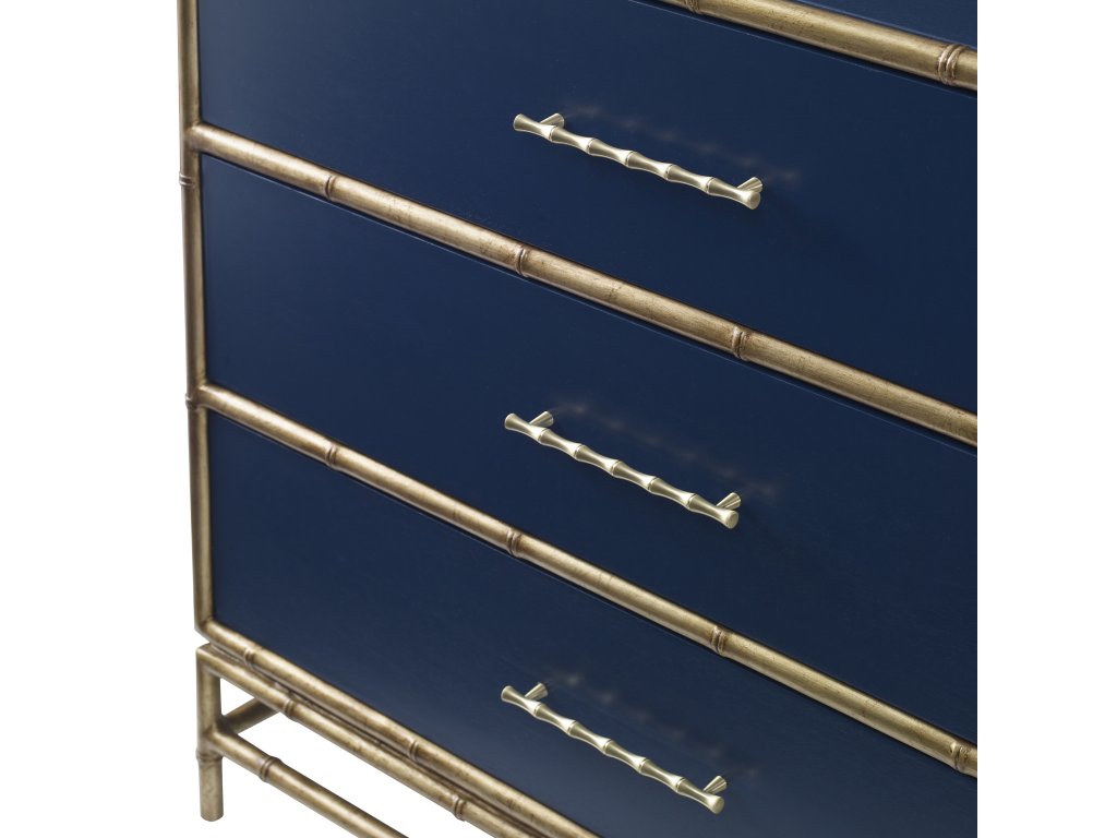 Chinoiserie Chest - Cadet Blue - image 3