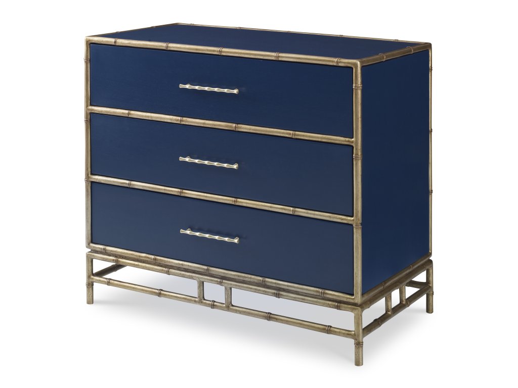 Chinoiserie Chest - Cadet Blue - main image