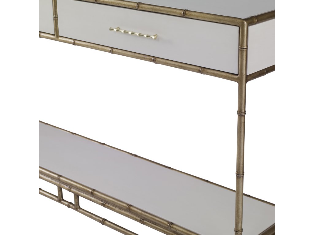 Chinoiserie Console Table - Linen - image 3