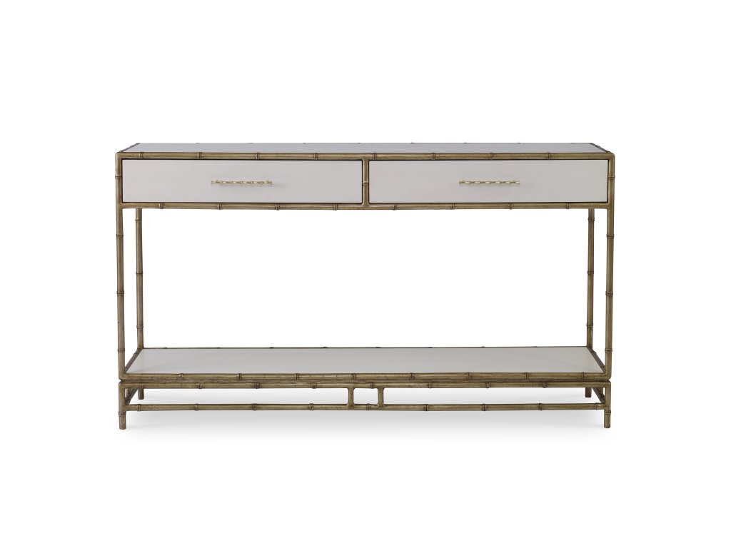 Chinoiserie Console Table - Linen - image 1