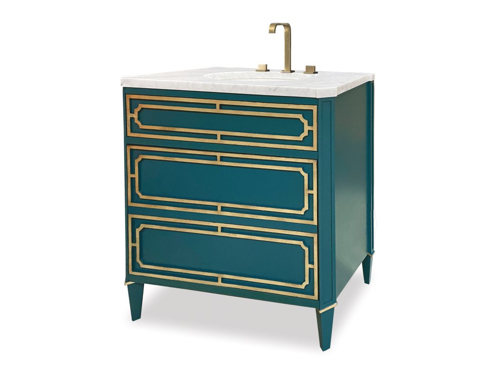 Emperor Medium Sink Chest - Peacock - main image
