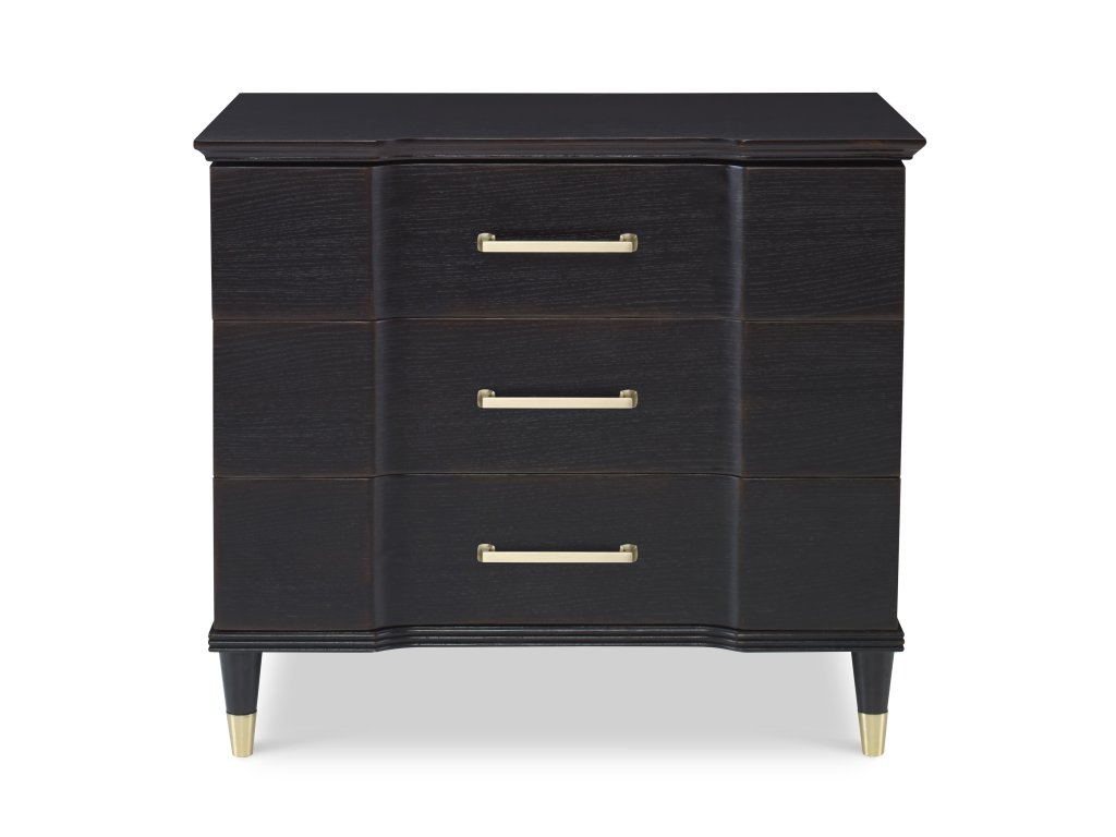 Valmont Nightstand - Rubbed Raven - image 1