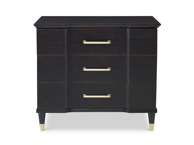 Valmont Nightstand - Rubbed Raven - Alternative View