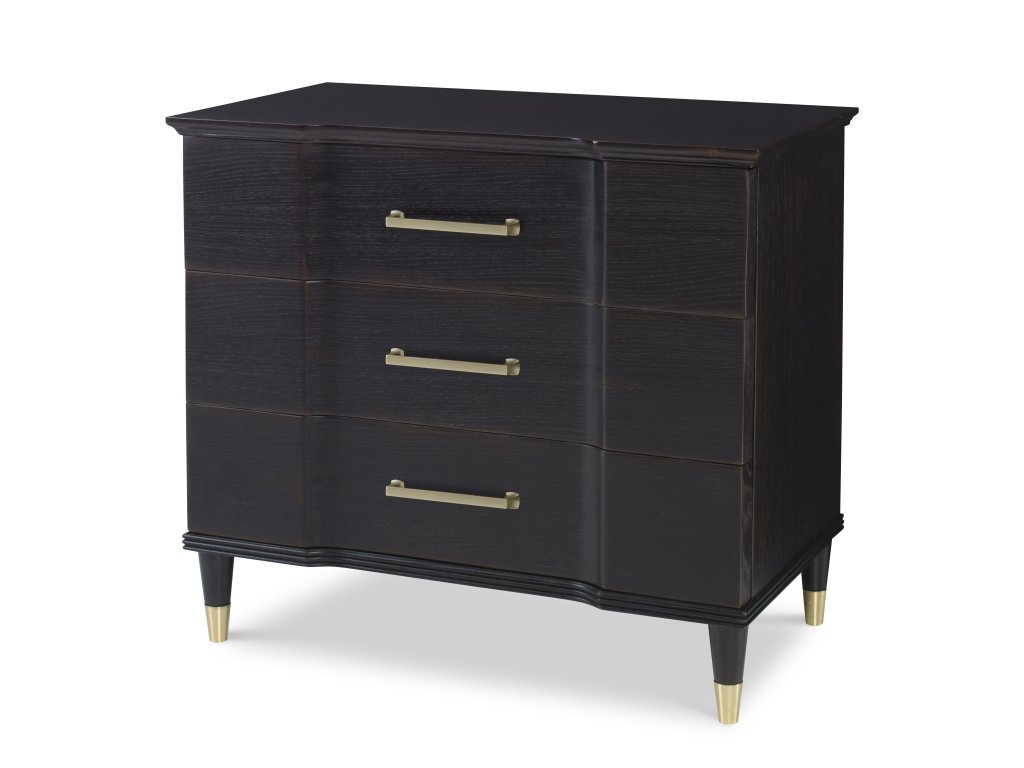 Valmont Nightstand - Rubbed Raven - main image