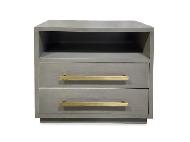 Piedmont Nightstand - Ash Grey - Alternative View