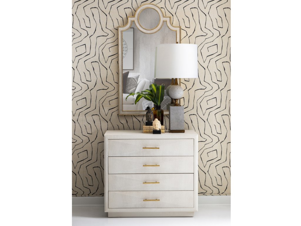 Shagreen Pyramid Chest - Linen - image 3