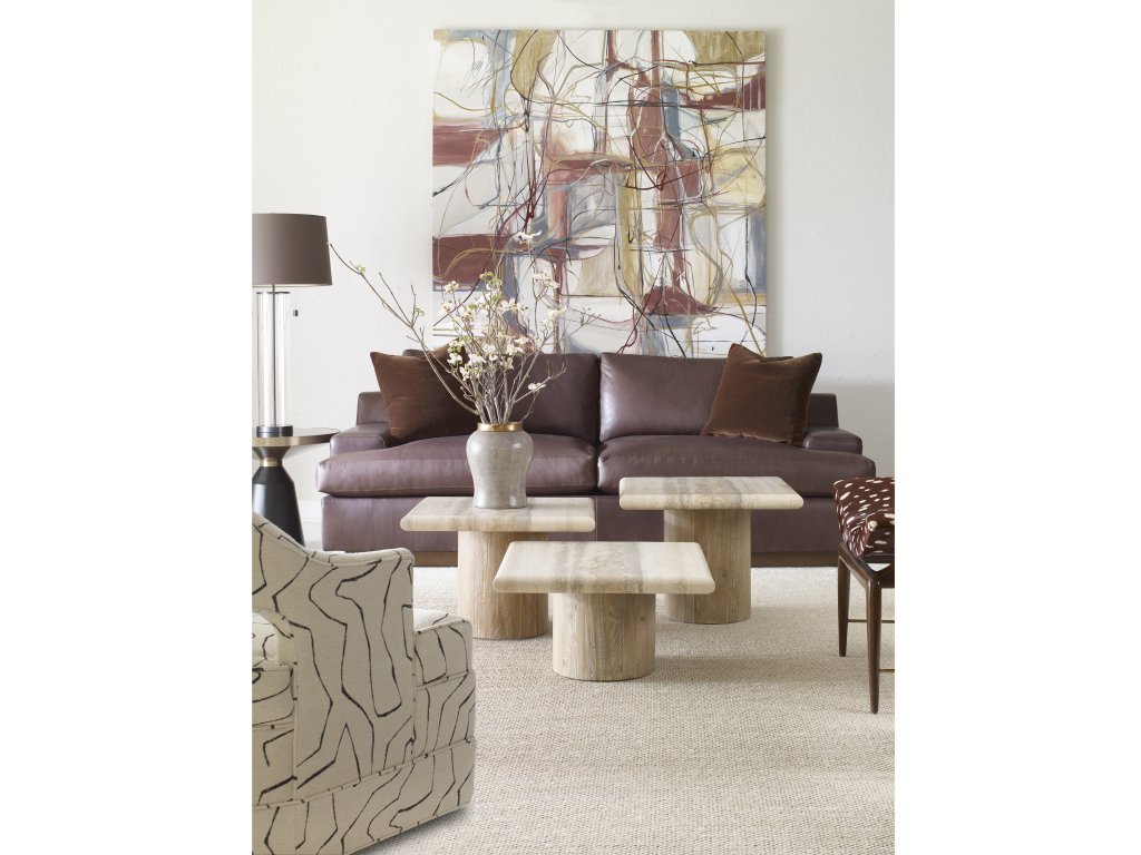 Petros Travertine Table Set / 3 - image 2