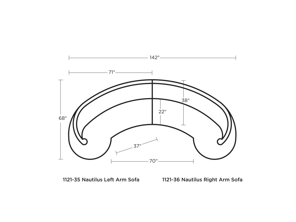 Nautilus Sectional - image 1