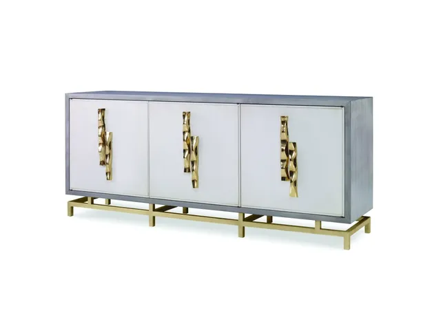 Origami Multi-Use Cabinet - Ash Grey/Lin