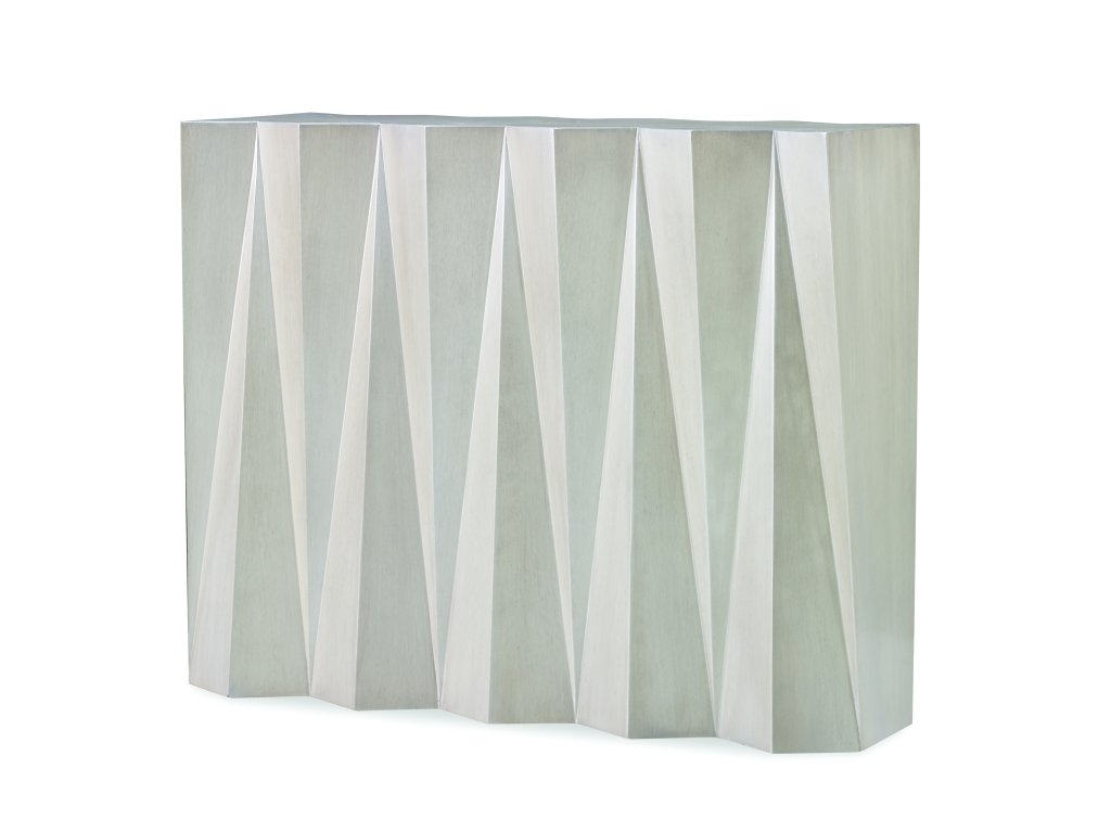 Accordion Console Table - Champagne - main image