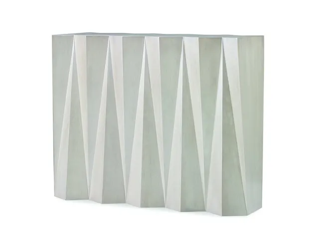 Accordion Console Table - Champagne