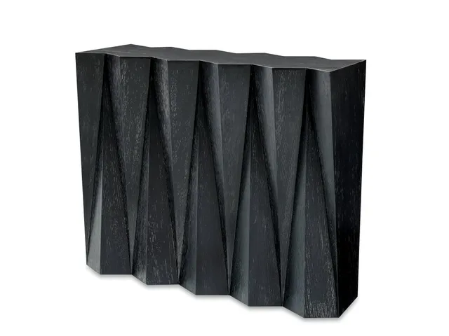 Accordion Console Table - Graphite Cerus