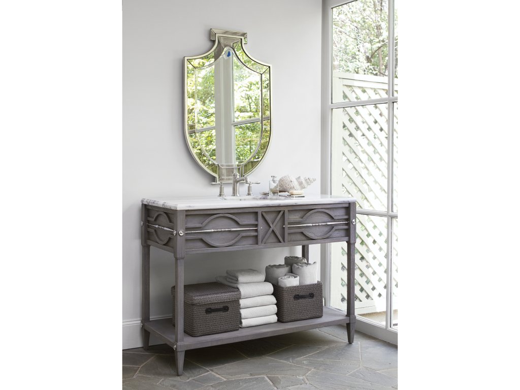 Spindle Sink Chest - Weathered Grey - image 2