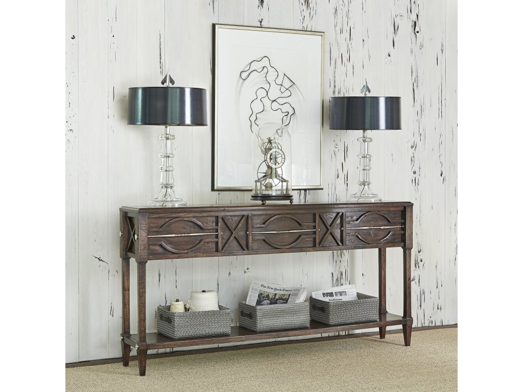 Spindle Console - Walnut - image 1