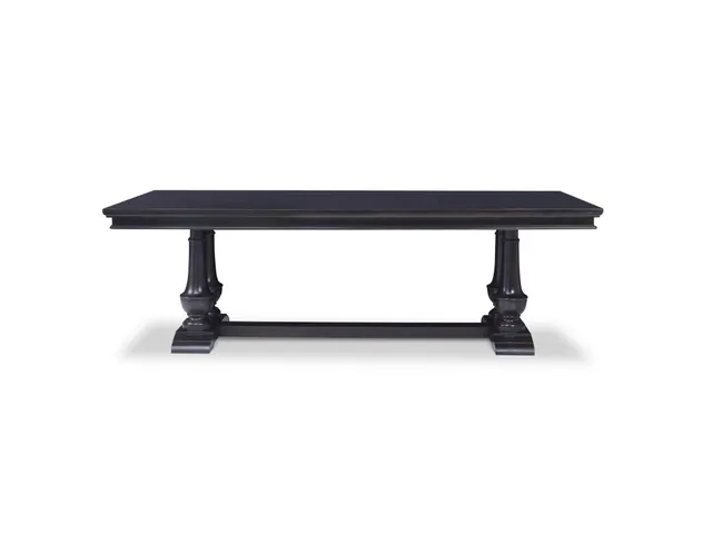 Harvest Dining Table (96") -Rubbed Raven - Alternative View