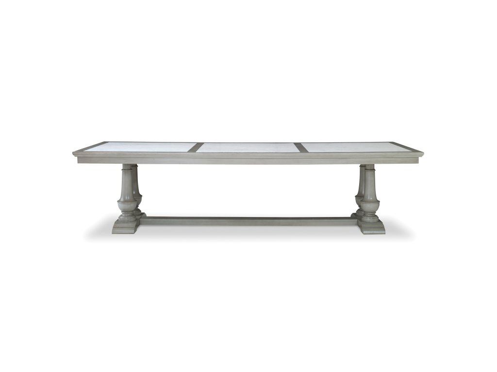 Harvest Dining Table (96") - Ash Grey - image 1