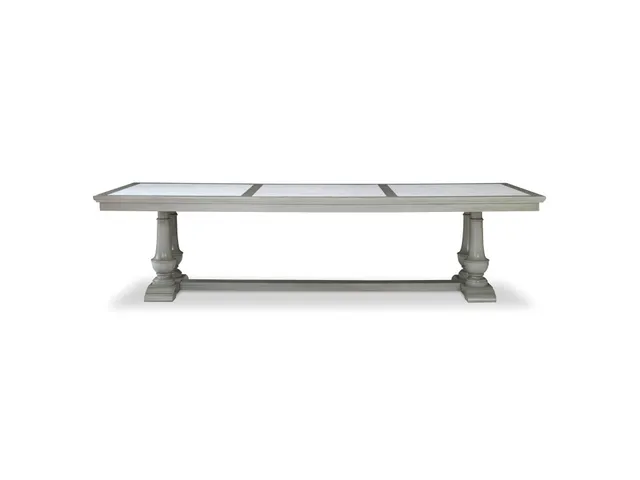 Harvest Dining Table (96") - Ash Grey - Alternative View