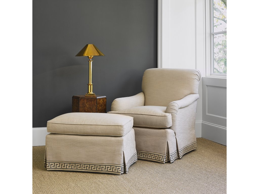Bristol Ottoman - Skirted - image 2