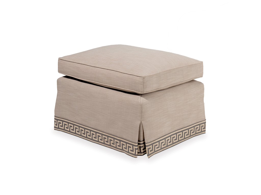 Bristol Ottoman - Skirted - main image