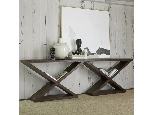 Salone Scuro Double-V Console Table