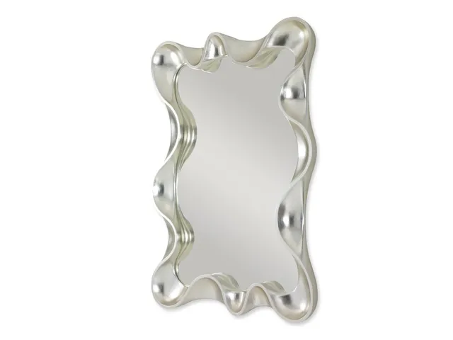 Scalloped Mirror - Silver - Alternative View