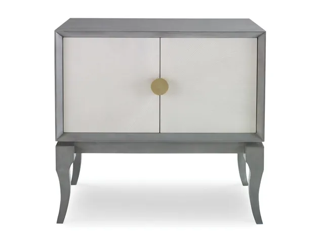 Avondale Cabinet - Grey / Linen