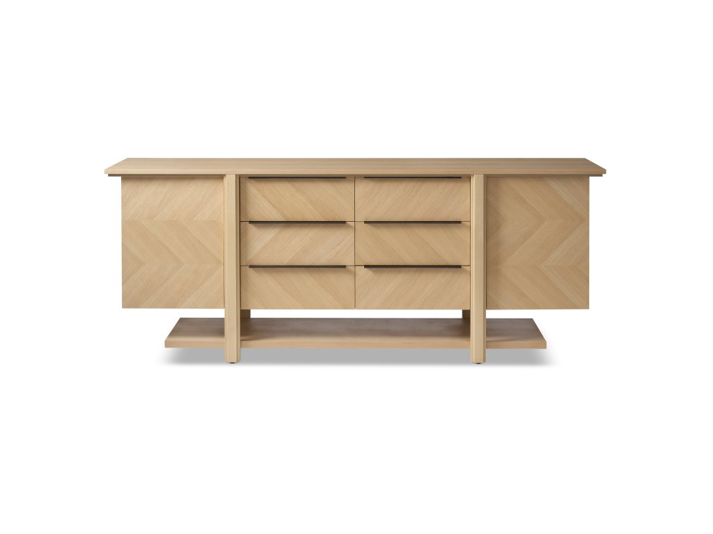 Chevron Cabinet - Custom - image 1