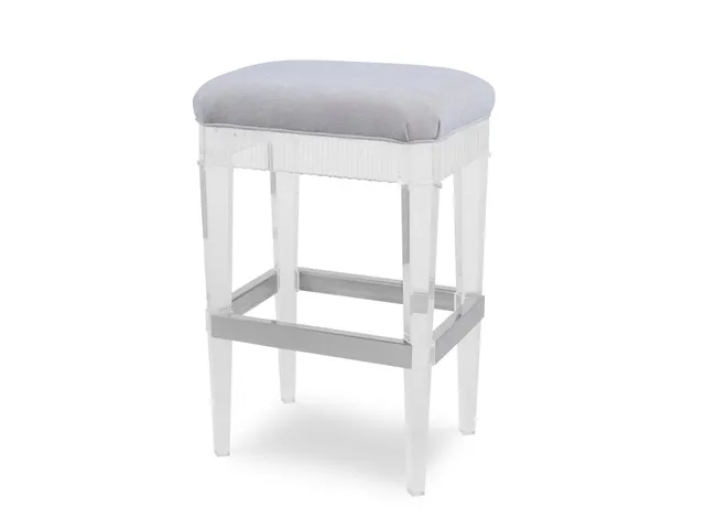 Fluted Barstool