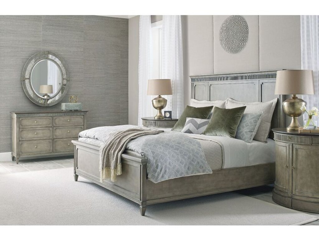 Katrine Panel Queen Bed Complete - main image
