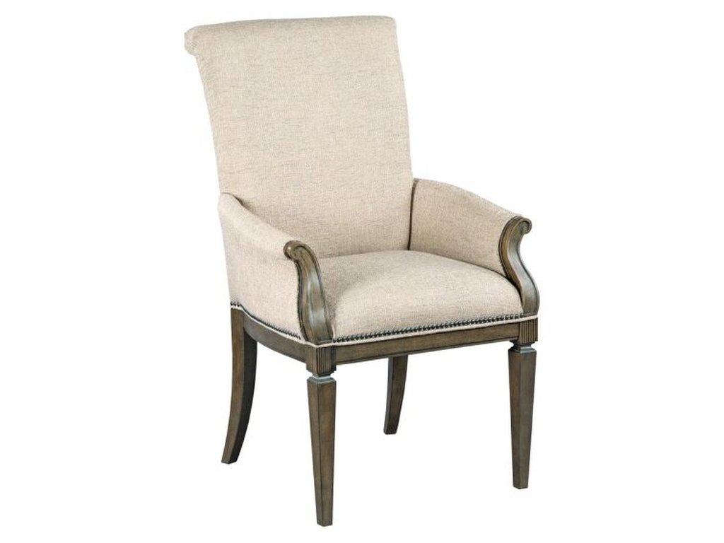 Camille Upholstered Arm Chair - image 1
