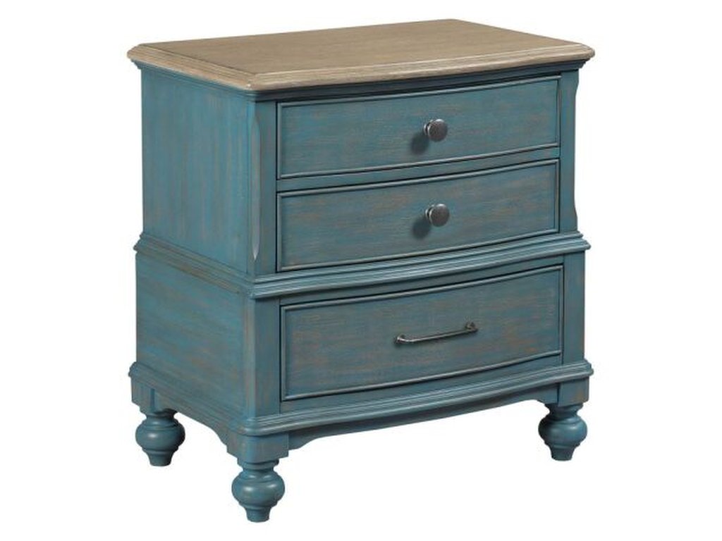 Moray Nightstand Blue - image 3