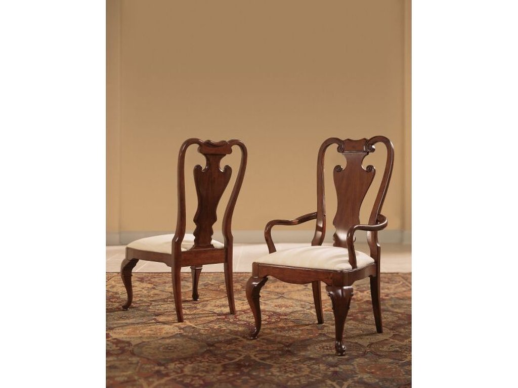 Splat Back Arm Chair-Kd - main image