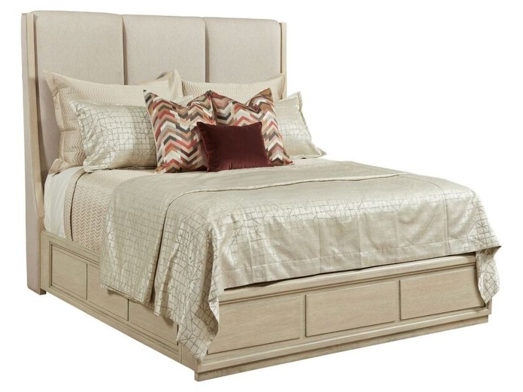 Siena Upholstered Queen Bed Complete - image 2