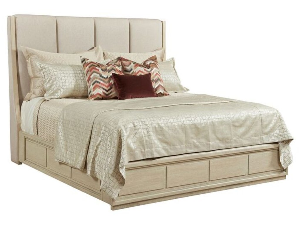 Siena Upholstered King Bed Complete - image 2