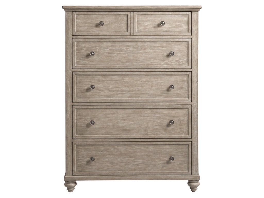 Miriam Five Drawer Chest - Breve - image 1
