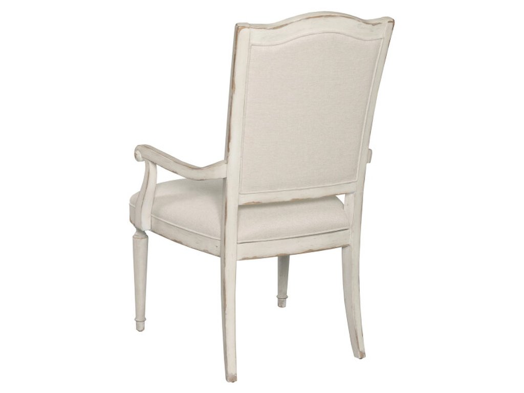 Daniella Upholstered Arm Chair - Creme - image 1