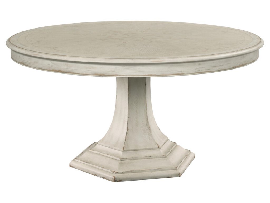 Civette Round Dining Table Package - Creme - image 1