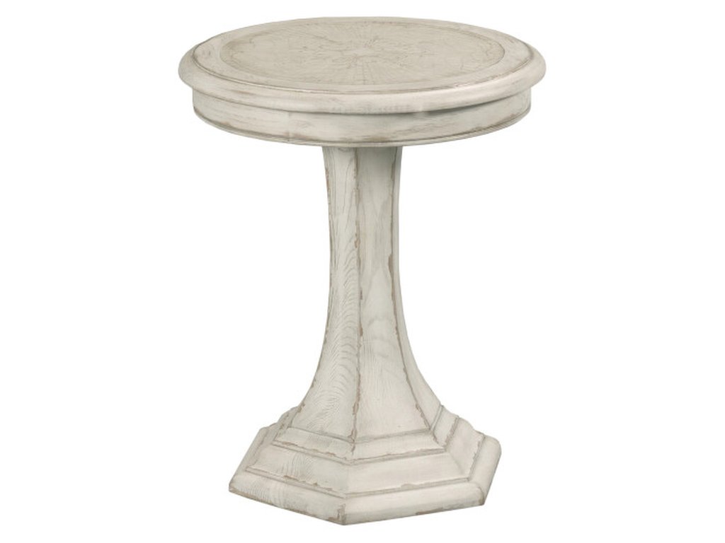 Civette Round End Table - Creme - image 2