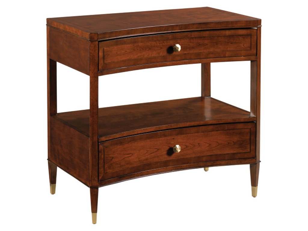 Julian Two Drawer Nightstand - image 1