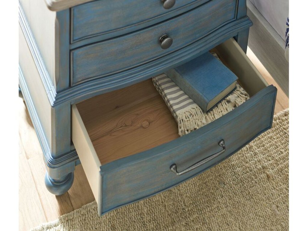 Moray Nightstand Blue - image 1