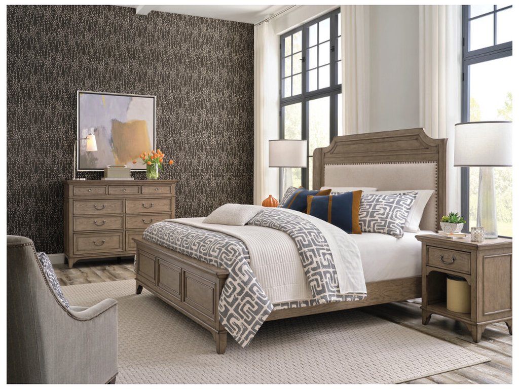 Engels Upholstered King Bed Complete - main image