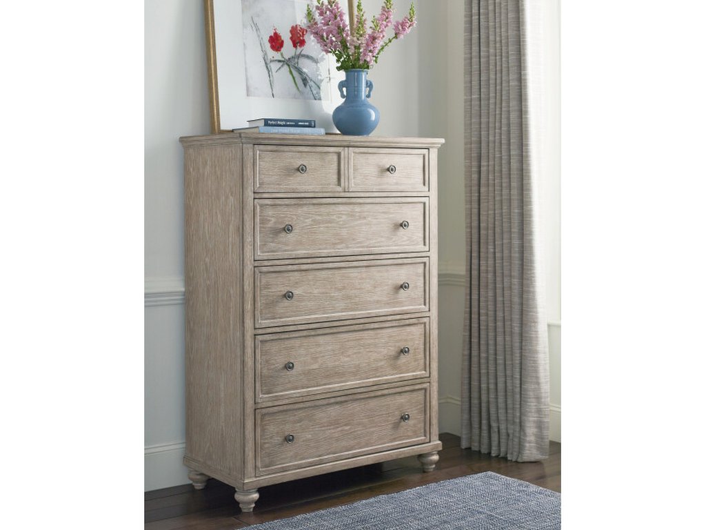 Miriam Five Drawer Chest - Breve - main image