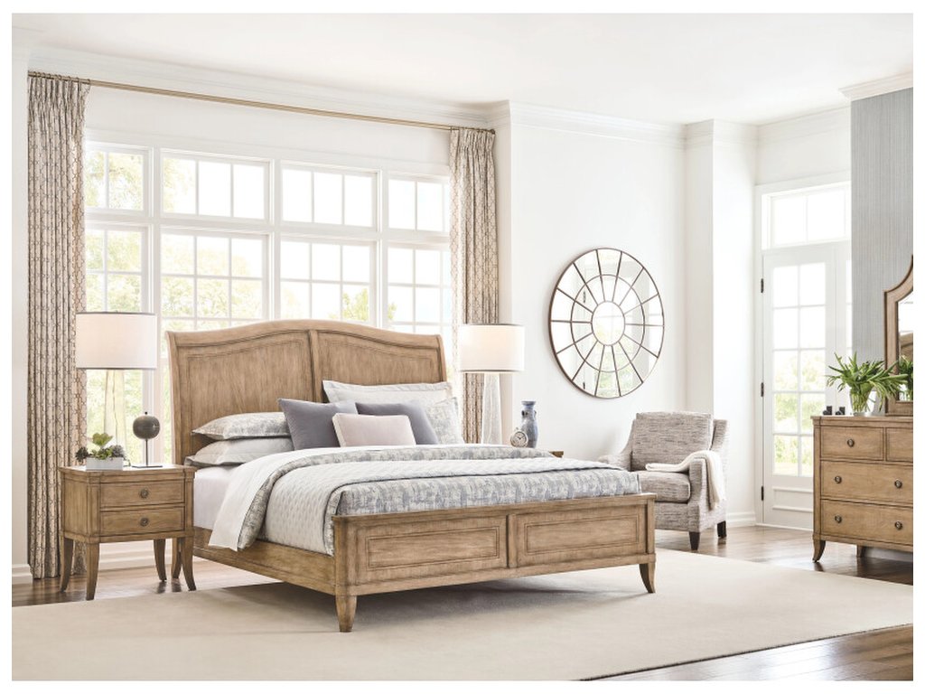 Queen Cadence Sleigh Bed - Complete - main image