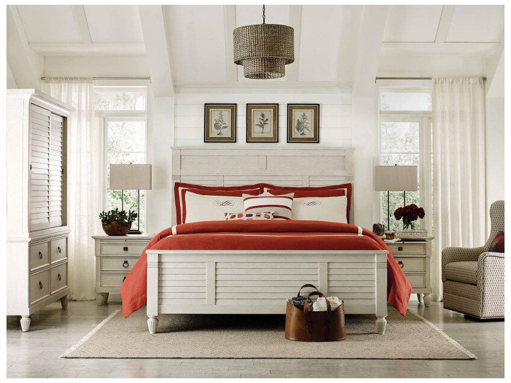 Acadia Panel Queen Bed Complete - main image