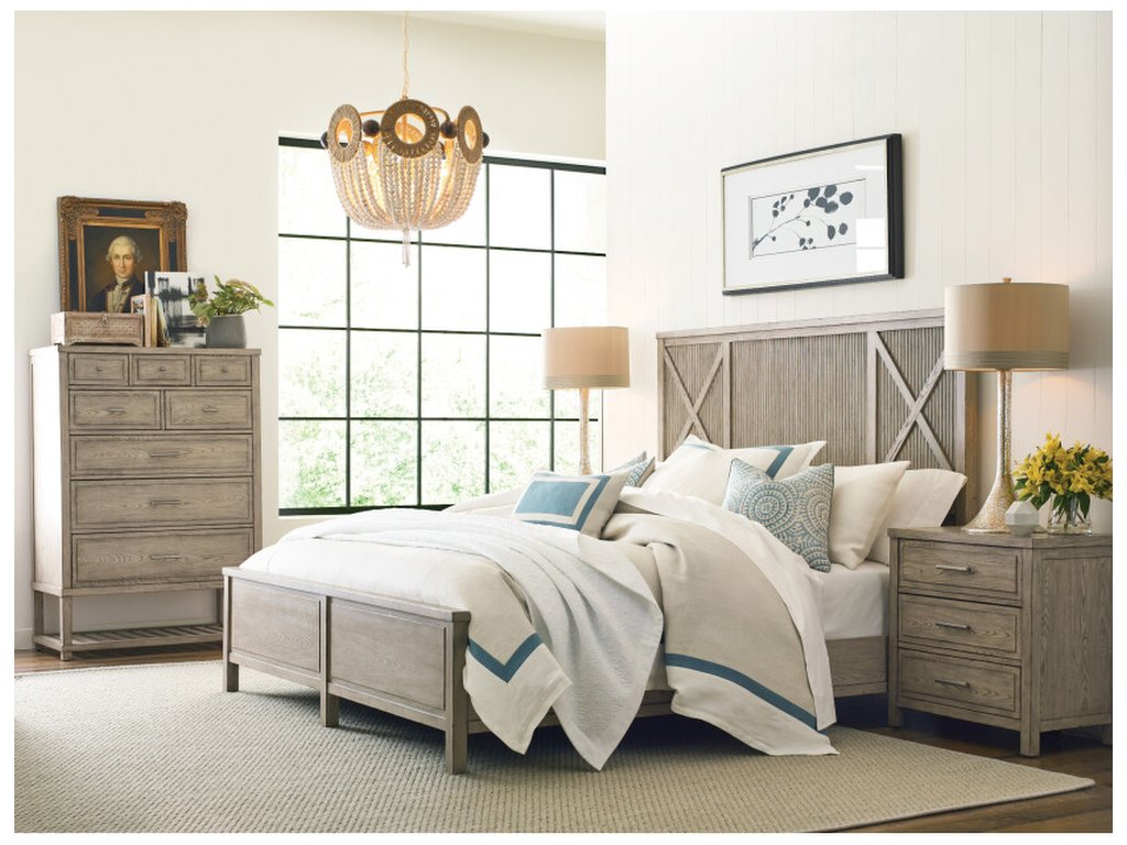 Canton Panel King Bed Complete - main image